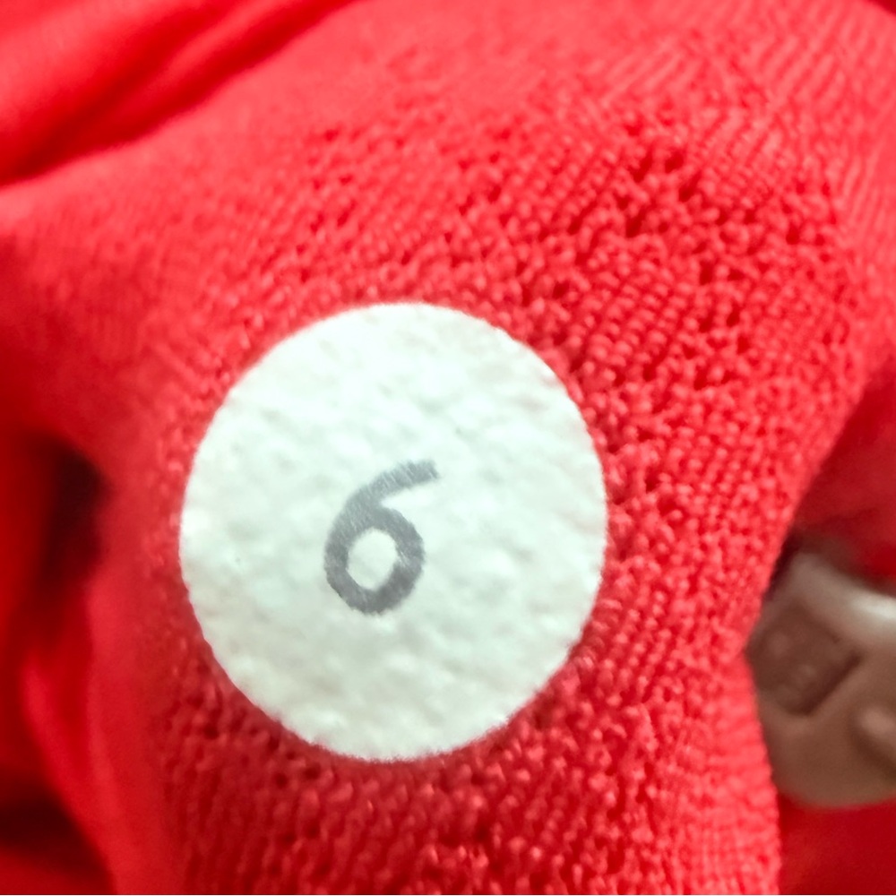 Lululemon Daily Yoga Jacket - Reversible Slub Denim Love Red - 6 - Picture 8 of 8